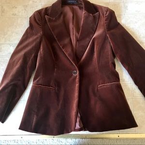 EUC Theory Velvet Blazer, size 12